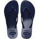 Havaianas Women's Slim Gloss Flip-Flop, Navy Blue/Navy Blue, 6/7 UK