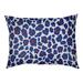 East Urban Home Indianapolis Football Outdoor Dog Pillow Metal in Red/Blue/White | Extra Large (40" W x 50" D x 6" H) | Wayfair