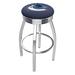 Holland Bar Stool NHL 25" Swivel Bar Stool Upholstered/Metal in Gray | Bar Stool ( 30" Seat Height) | Wayfair L8C3C30DetRed