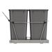 Rev-A-Shelf Double Sliding Pull-Out Waste Bin Containers Plastic | 19.25" H x 14.38" W x 22" D,8.75 | Wayfair RV-18KD-13C-S