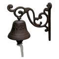 Meuva Rustic Iron Bird Door Bell Wall Mounted Antique Decor Bell For Indoor Outdoor Wind Chimes Large Deep Tone Led Color Changing Solar Wind Chime Light Wind Chimes Large Deep Tone Copper