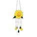 Meuva Sunflower Wind Chime Pendant Crafts Living Room Bedroom Decorations Deep Tone Wind Chime Dog Solar Wind Chimes Led Hummingbird Wind Chimes Long Lengthwise