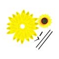 Dainzusyful Accessories Tools Decorations Garden Sunflower Windmill Sunflower Windmill Windmill Party Home Decor Party Decorations