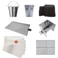 Complete Replacement Kit with Grill Cover Compatible with PP Tailgater Bronson 20 & Jr Elite 20 Grills