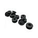 Rubber For 7/16 Panel Hole - 1/4â€� ID X 5/8 OD Fits 3/16â€� Panel - Oil Resistant Buna-N Rubber - Black Rubber Grommet Round Rubber Grommet (20)