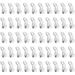 50Pcs Clothes Hanger Connector Hooks Space Saving Extender Hooks for Velvet-Hangers Heavy-Duty Hangers for Home-Kitchen