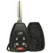 KeylessOption Just the Case Keyless Entry Remote Control Car Key Fob Shell Replacement for M3N5WY72XX