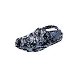 Extra Wide Width Men's Rubber Clog Water Shoe by KingSize in Steel Marble (Size 16 EW)