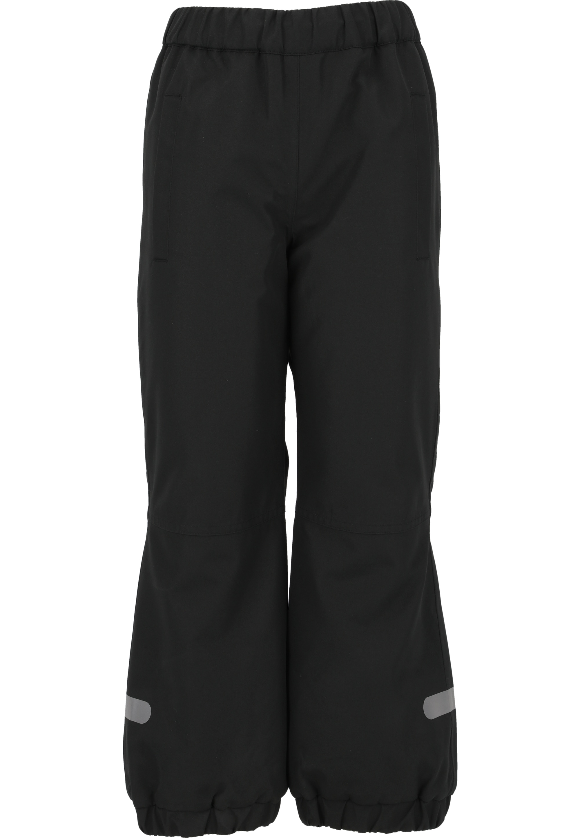 Regenhose ZIGZAG "Easy", Kinder, Gr. 92, EURO-Größen, schwarz, 100% Polyester, unifarben, Hosen, in wasserdichter und wattierter Anfertigung Image