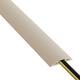 D-Line 30 Foot Floor Cord Cover, Cable Protector, CC-3/9M, Protect Cords and Prevent Trip Hazards, Light Duty, Beige