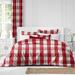 Gracie Oaks Farmhouse Plaid Duvet Cover Set Cotton in Red | Super King Duvet Cover + 2 King Shams | Wayfair 28BAF9EBA5D9460F8139E3330E0A266E