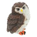 TOYMYTOY Ceramic Garden Owl Statue Garden Owl Decor Outdoor Garden Decor Owl Ornament