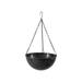 Dainzusyful Plant Stand Plant Pots Indoor Hanging Flower Pots Outdoor Wrought Iron Hanging Basket Flower Pots Durable Wrought Iron Flower Pots FrostedStorage Containers
