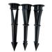 2pcs Garden Led Light Stakes Path Light Replacement Stakes Plastic Landscaping Stakes