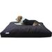 Dogbed4less Shredded Memory Foam Dog Bed for Medium Large Dogs Brown Nylon Cover 41 x27 Pillow