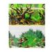 Aquarium Background Sticker Aquarium Background Sticker Double-Sided Adhesive Wallpaper Fish Tank Decor