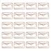 20Pcs Portable Envelope Paperclips Decorative Planner Clips Delicate Office Paperclips