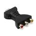 Video HDMI to RCA Adapter 720P&1080P Digital Signal Adapter for HDTV DVD Projector Home Theater