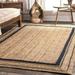 Gahilot International Rigo Hand Woven Farmhouse Jute Area Rug