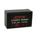 Banshee Batteries 12V 9Ah Lithium Ion LiFePO4 Rechargeable Battery