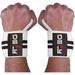 Defy Thumb Loops Wrist Wraps - Ideal for Men & Women Weightlifting Powerlifting Strength Training Black 18 Inches
