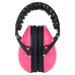 1PC Baby Anti-noise Enclosures Ear Sleeping Protective Earmuffs Stylish Sound Insulation Earmuff for 2 Years Old and Older Kids Wearing Pink