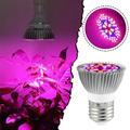28W Grow Light Growth Bulb E27 Base Water Companion Room Garden Greenhouse Ideal For Indoor Greenhouses Large House Gardens Hydroponics Grow Tent