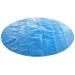 Pool Solar Cover 1PC Swimming Pool Solar Cover Heat Insulation Swim Pool Cover Round Kids Pool Cover Dustproof Swimming Pool Cover for Pool Use (Blue Diameter 2.40M)