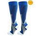 EGNMCR Socks For Men And Women Fashion Compression Nylon Calf Outdoor Sports Mid Calf Socks Causal Multi-Color Socks