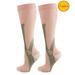 EGNMCR Socks For Men And Women Fashion Compression Nylon Calf Outdoor Sports Mid Calf Socks Causal Multi-Color Socks