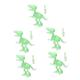 SAFIGLE 5 Sets Screwdriver Dinosaur Glow in The Dark Bones Action Figure Glow Toys for Kids Mini Luminous Figures Mini Toys Kid Toy Noctilucent Dinosaurs Puppet Plastic Puzzle Parent-child