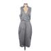 Ava & Aiden Casual Dress: Gray Dresses - Women's Size 8