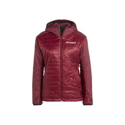 Adidas Terrex Xperior Varilite PrimaLoft Hooded Jacket - Women's Shadow Red Large IB4182-L
