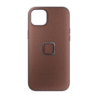 Peak Design Everyday Fabric Case for iPhone 15 Plus (Redwood) M-MC-BJ-RD-1