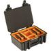 Pelican Used Vault V300 Large Case with Lid Foam and Dividers (Black) VCV300-0040-BLK