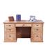 Millwood Pines Torin Desk Wood in Brown | 30" H x 66" W x 24" D | Wayfair EA1AD7F0BCE146D8A2A84A8974EB80F4