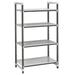 Cambro EXU214264VS4480 Camshelving Elements XTRA Add-On Vented/Solid Shelving Unit - 4 Shelves, 42"L x 21"W x 64"H