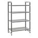 Cambro EXU244884S4480 Camshelving Elements XTRA Add-On Solid Shelving Unit - 4 Shelves, 48"L x 24"W x 84"H