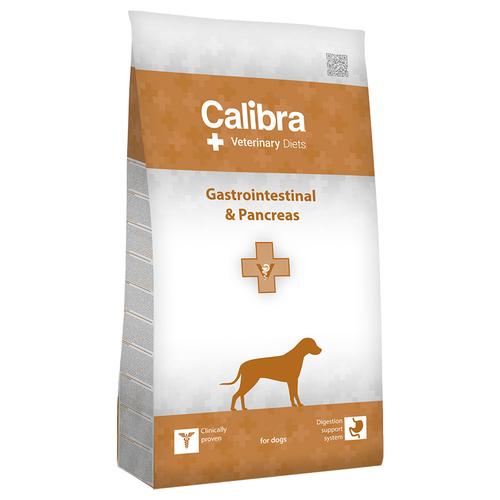 12kg Calibra Veterinary Diet Dog Gastrointestinal & Pancreas Lachs Hundefutter trocken