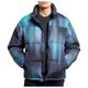 DEDICATED - Puffer Sorsele Square Quilt - Winterjacke Gr M blau