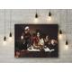 Premium Canvas Art Print of Caravaggio: Supper at Emmaus