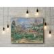 Premium Canvas Art Print of Landscape by Pierre-Auguste Renoir