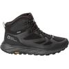 Wanderschuh JACK WOLFSKIN "TERRAVENTURE TEXAPORE MID M", Gr. 41, schwarz, Textil, Synthetik, sportlich, Schuhe, wasserdicht, Trekkingschuh