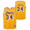 Los Angeles Lakers Shaquille O'Neal Hardwood Classics Road Jersey - Youth