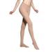 BriteLeafs Sheer Compression Pantyhose Moderate Support 15-20 mmHg Closed Toe - XX-Large Beige