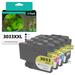 LC3033 Ink Cartridges Replacement for Brother LC 3033 XXL Work with MFC-J995DW MFC-J995DWXL MFC-J815DW MFC-J805DW MFC-J805DWXL Combo Pack(B C M Y)