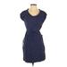 Columbia Active Dress - Mini: Blue Print Activewear - Women's Size X-Small