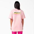 Dickies Women's Breast Cancer Awareness Heavyweight T-Shirt - Quartz Pink Size L (BCA6)