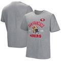 Men's Gray San Francisco 49ers Tackle Adaptive T-Shirt