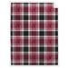 Pegasus Arizona Cardinals 60" x 90" Plaid Logo Box Royal Plush Sherpa Blanket